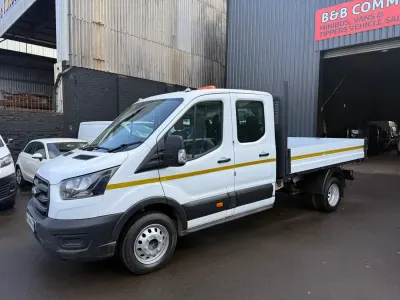 Begagnad Ford Transit S 130 HK (95 kW) 2021 Vit Cab