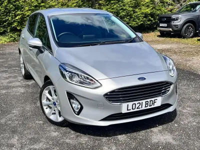 Used Ford Fiesta Titanium X 125 HP (91 kW) 2021 Silver Hatchback