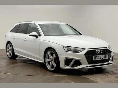 Used Audi A4 S-Line 200 HP (147 kW) 2024 White Estate