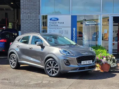 Used Ford Puma Titanium 125 HP (91 kW) 2020 Magnetic grey SUV