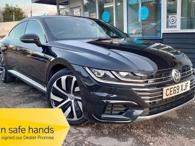 Used VW Arteon R-line 190 HP (139 kW) 2019 Black Hatchback