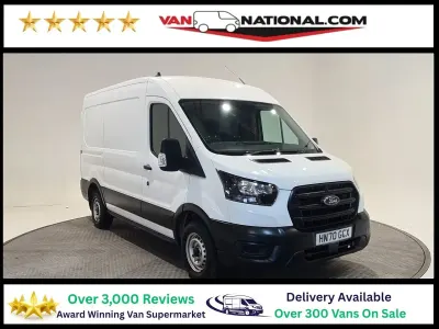 Używany Ford Transit 105 KM (77 kW) 2020 Biały Van