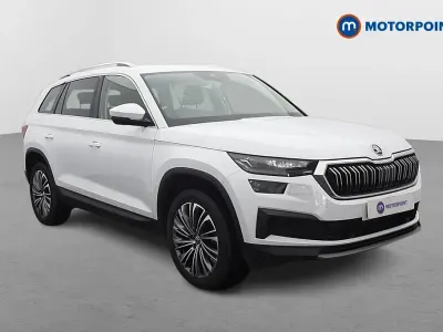 Used Skoda Kodiaq SE L Executive 150 HP (110 kW) 2022 White SUV