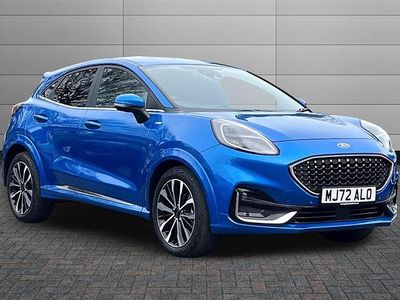 Used Ford Puma ST-Line 155 HP (114 kW) 2022 Desert island blue SUV