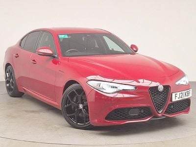 Used Alfa Romeo Giulia Veloce 280 HP (205 kW) 2021 Red Sedan