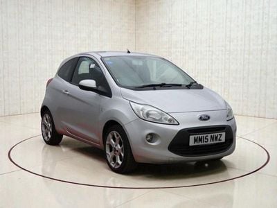 Used Ford Ka Zetec 69 HP (50 kW) 2015 Silver Hatchback