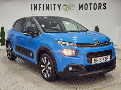 Used Citroën C3 Flair 2018 Blue Hatchback
