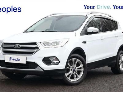 Used Ford Kuga Titanium 120 HP (88 kW) 2018 White SUV