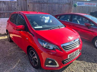 Used Peugeot 108 Allure 82 HP (60 kW) 2015 Red Hatchback