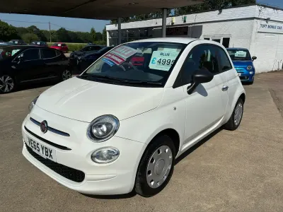 Used Fiat 500 Pop 69 HP (50 kW) 2015 White Hatchback