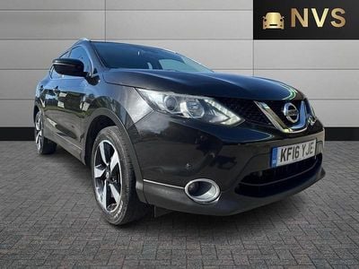 Used Nissan Qashqai Acenta 110 HP (80 kW) 2016 Black SUV