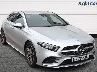 Used Mercedes A180 Executive 136 HP (100 kW) 2020 Silver Hatchback