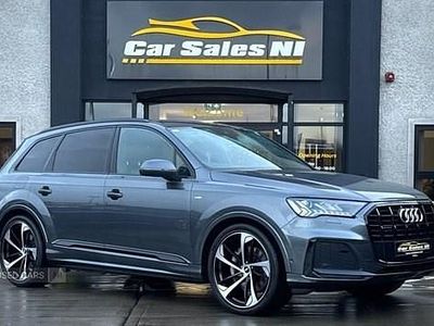 Grey Used 2021 Audi Q7 S-Line SUV | £37,450 (A bit pricey)