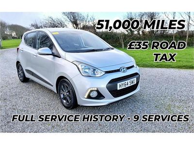 Silver Used 2014 Hyundai i10 Premium Hatchback | £6,695 (A bit pricey)