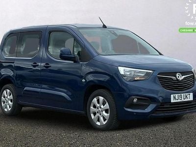 Used Vauxhall Combo 102 HP (75 kW) 2019 Blue MPV