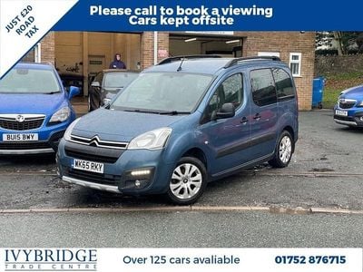 Used Citroën Berlingo XTR 100 HP (73 kW) 2015 Blue MPV