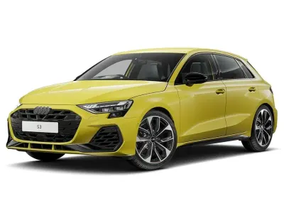 New Audi S3 Sportback Black Edition 333 HP (244 kW) 2026 Yellow Hatchback