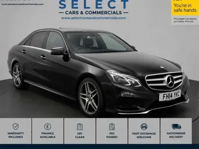 Used Mercedes E250 AMG 2014 Black Sedan