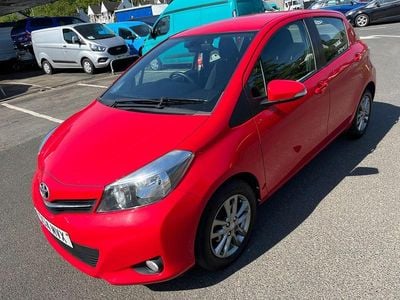 Red Used 2014 Toyota Yaris Plus Hatchback | £4,995 (Fair price)