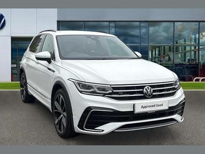 Used VW Tiguan R-line 150 HP (110 kW) 2023 White SUV