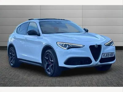 Used Alfa Romeo Stelvio Ti 280 HP (205 kW) 2019 White SUV