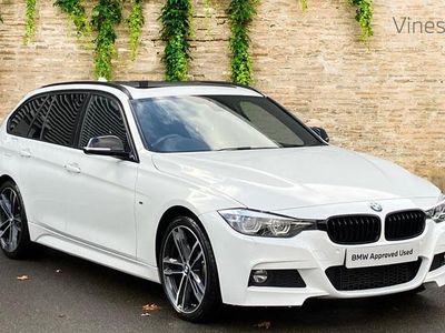 White Used 2019 BMW 330 M Sport | £23,979 (A bit pricey)