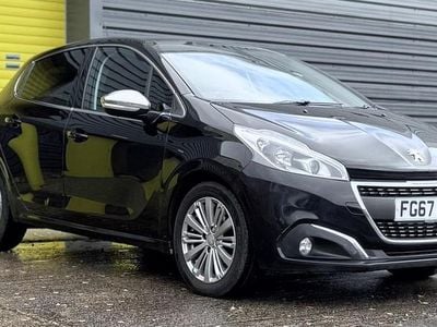 Used Peugeot 208 Allure 2017 Black Hatchback