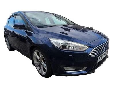 Used Ford Focus Titanium X 120 HP (88 kW) 2017 Blue Hatchback