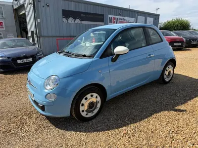 Used Fiat 500 S 69 HP (50 kW) 2014 Blue Hatchback