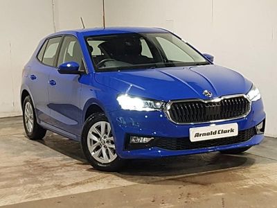Used Skoda Fabia Comfort 80 HP (58 kW) 2023 Blue Hatchback