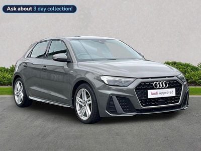 Begagnad Audi A1 Sportback S-Line 116 HK (85 kW) 2020 Grå Halvkombi