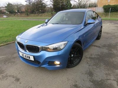 Used BMW 318 Gran Turismo M Sport 143 HP (105 kW) 2014 Blue Hatchback