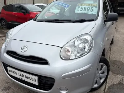 Used Nissan Micra Visia 80 HP (58 kW) 2012 Silver Hatchback