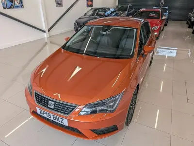 Used Seat Leon XCELLENCE Lux 2019 Orange Hatchback