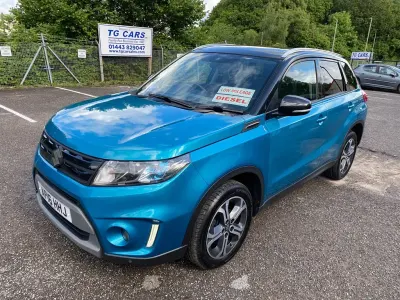 Used Suzuki Vitara SZ5 120 HP (88 kW) 2016 Turquoise/black SUV