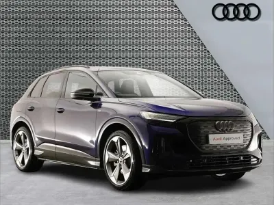 Used Audi Q4 e-tron Black Edition 206 kW (281 HP) 2026 Blue SUV