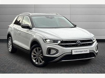 White Used 2023 VW T-Roc Style SUV | £19,799 (Fair price)