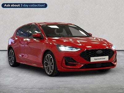 Used Ford Focus ST-Line X 125 HP (91 kW) 2023 Red Hatchback