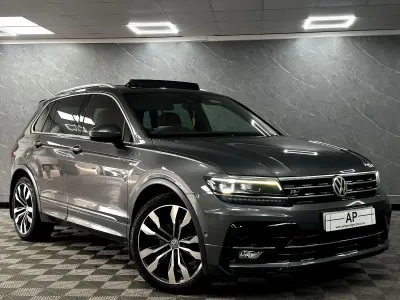 Used VW Tiguan R-line 150 HP (110 kW) 2018 Grey SUV