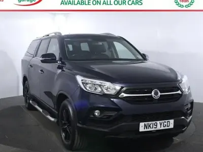 Used SsangYong Musso 181 HP (133 kW) 2019 Blue Pickup
