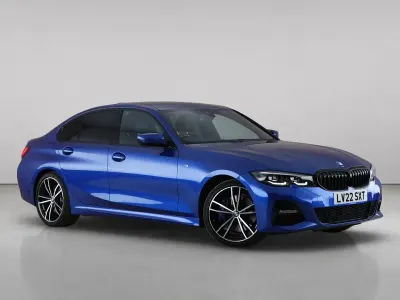 Used BMW 320 M Sport 184 HP (135 kW) 2022 Blue Sedan