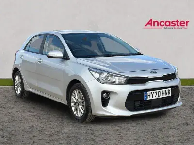 Used Kia Rio 84 HP (61 kW) 2020 Silver Hatchback
