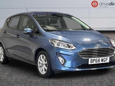 Blue Used 2019 Ford Fiesta Zetec Hatchback | £7,950 (Fair price)