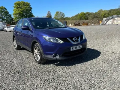 Używany Nissan Qashqai Acenta 2014 Niebieski SUV