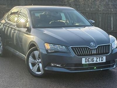 Grey Used 2016 Skoda Superb SE Hatchback | £7,495 (Fair price)
