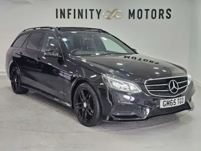 Usado Mercedes E220 Premium 177 HP (130 kW) 2015 Preto Carrinha