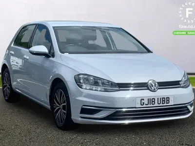 Used VW Golf VII SE 116 HP (85 kW) 2018 Silver Hatchback