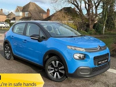 Used Citroën C3 Feel 2018 Blue Hatchback