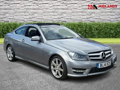 Used Mercedes C220 Sport Edition 2014 Silver Coupe