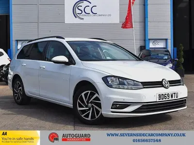 Używany VW Golf VII Match 115 KM (84 kW) 2019 Biały Kombi